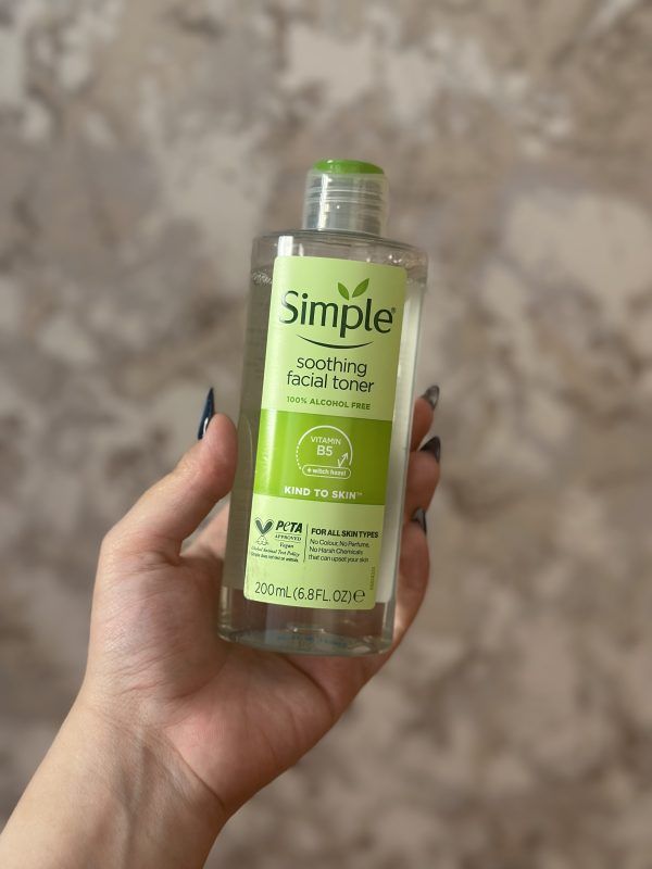 تونر صورت simple 200 ml