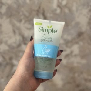 شوینده ژل میسلار سیمپل simple